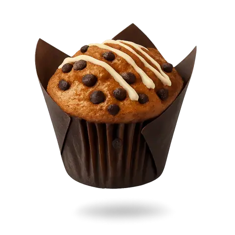 Muffin Pepitas Xocolata