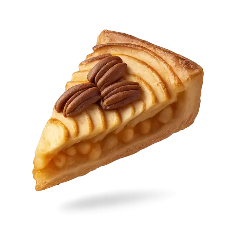 Tarta de Poma i Nous Pecan
