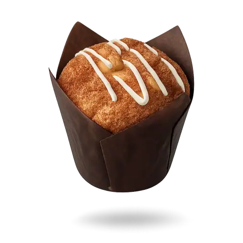 Muffin Poma amb Canyella