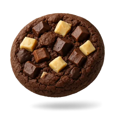 Cookie Triple Xocolata 80 g (cruda)